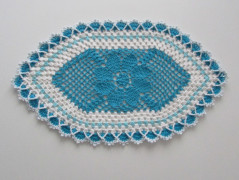 Háčkovaná dečka, prostírání