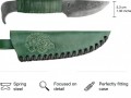 Kovaný keltský nůž Ptačí hlava