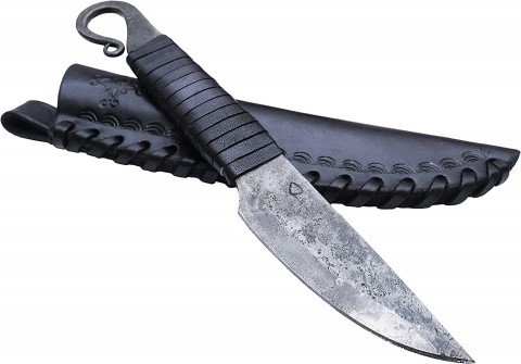 Voluta - keltský ručně kovaný nůž nůž ručně kovaný nůž voluta 