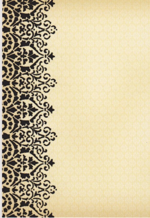 Scrapbooková čtvrtka La Creme 10 papír samet scrapbook ornamenty přáníčko cardmaking čtvrtka tvoření 