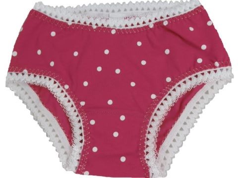 dívčí kalhotky růžové puntík bavlna puntík holky kalhotky 