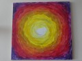 Červená mandala