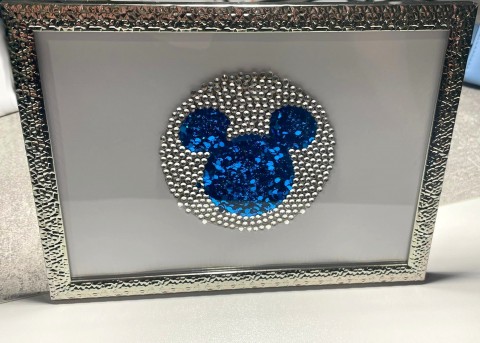 DIAMANTOVÝ MICKEY MOUSE srdce dárek korálky obraz vánoce srdíčko láska bižuterie valentýn diamant lepení dar dárek z lásky mdž 