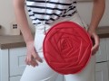 minimalistiská kabelka patchwork