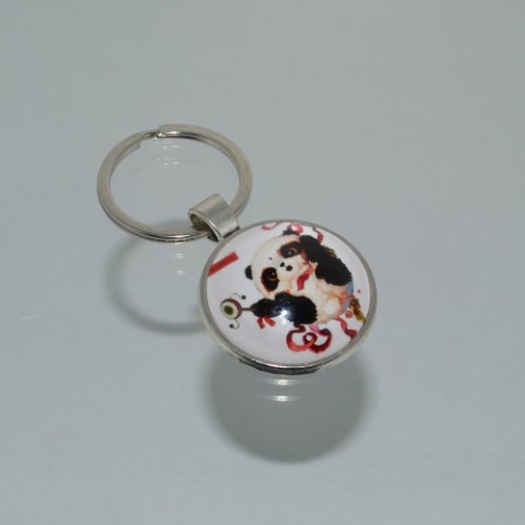 Přívěsek na klíče - panda (3956) přívěsek přívěšek klíče klíč klíčenka panda barevný pandy přívěsek na klíče přívěšek na klíče 
