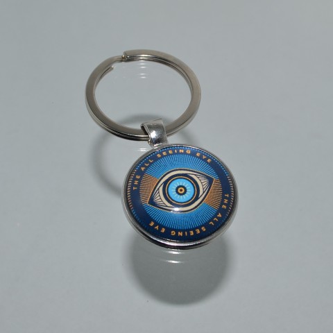 Přívěsek na klíče- třetí oko (0239) přívěsek dárek přívěšek klíče klíč klíčenka drobnost ochrana amulet přívěsky přívěšky třetí oko na klíče přívěsek na klíče na klíč horovo oko přívěseknaklíče naklíče naklíč boží oko nazar 