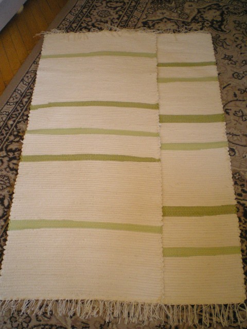 Koberečky na přání koberec bavlna tkané běhoun eko recy ručně tkané recy věci 