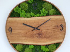Mechový obraz, srdce 17,5 x 22,5