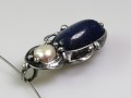 Andělíček (lapis lazuli, perla)