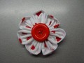 Látková kytička průměr 8-9cm