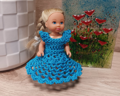 Evička - šatičky na panenku panenka 