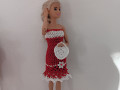 Barbie-valentýnské šatičky