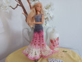 Barbie - dlouhé šatičky