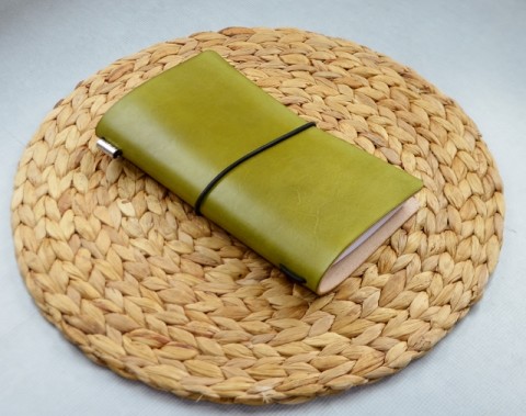 Kožený zápisník ve stylu Midori kožený zápisník journal cestovatelský zápisník midori travelers notebook midori style midori journal 