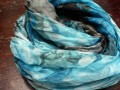 Tyrkysový šál..180 x 45 cm