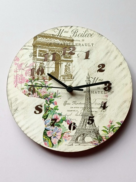 HODINY PAŘÍŽ hodiny paříž eiffelova věž 