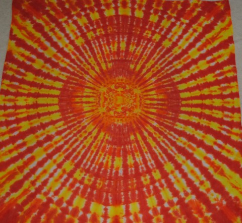 Tapiserie - Sun for your life voda moře batika jaro léto slunce sluníčko hippies hippie batikované 