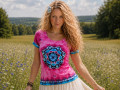 Tričko - Usnula jsem v růžích
