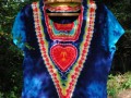 Batikované tričko - Čisté sdrce