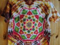 Batik. tričko  - V medu květ