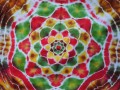 Batik. tričko  - V medu květ