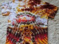 Batik. tričko  - V medu květ