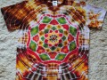 Batik. tričko  - V medu květ