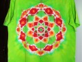 Batik. tričko - Jarní svěžest