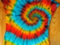 Batik. tričko M - V jarním víru