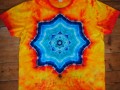 Batikované tričko 2XL - Supernova