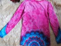 Batik. tričko 140 - Růžový sen
