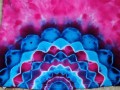 Batik. tričko 140 - Růžový sen