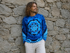 Batik.tričko 2XL -U lesního pramene