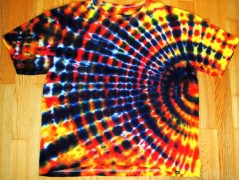 Batikované tričko L - Svítání