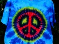 Batik.tričko L - Peace sign