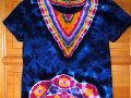 Batik. tričko M/L - Tropická bouře