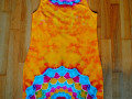 Batik.šaty/tunika M - Letní jitro