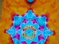Batik.šaty/tunika M - Letní jitro