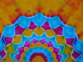 Batik.šaty/tunika M - Letní jitro