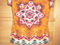 Batik. tričko M - V zemi Indiánů