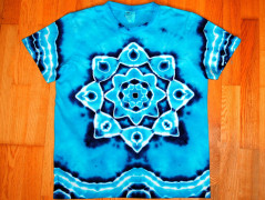 Batikované tričko - Veselá mysl