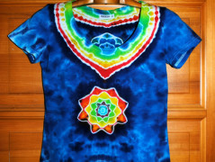 Batik. tričko - Ve studánce čisté
