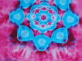 Batik.tričko S/M - Rajská zahrada