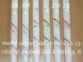 Křestní rouška, svíce - vzor 1