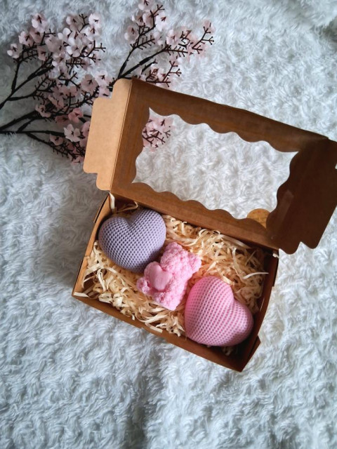 Něžný dekorativní mýdlový set Heart pes dekorativní box mýdlový box mýdlové tlapky 