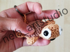 Háčkovaná želvička růžová