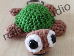 Háčkovaná želvička růžová