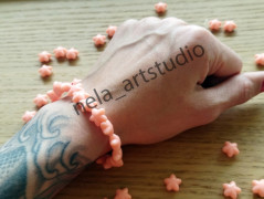 Háčkovaná želvička béžovo-hnědá