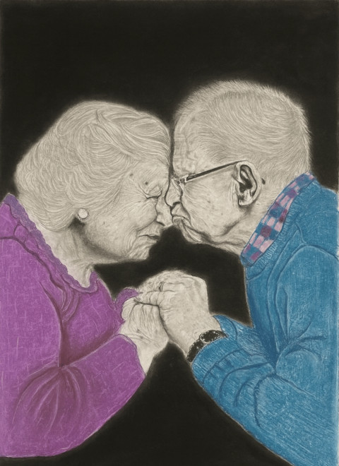 Nadčasová láska od Mary G portrét kresba umění mary g nadčasová láska 