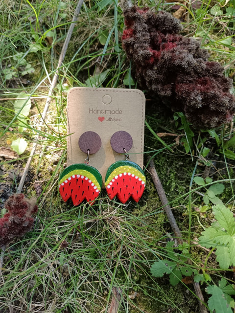 Náušnice Melóniky 